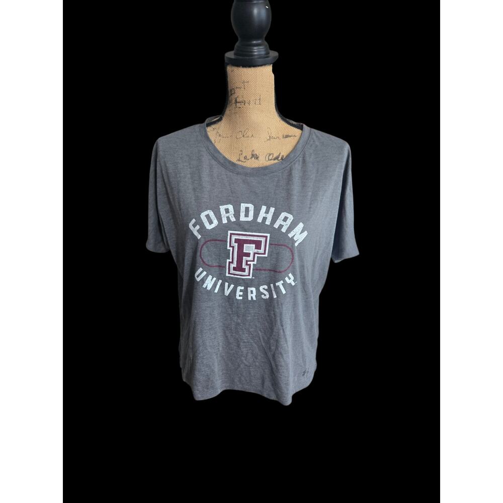 Fordham university underarmour short sleeve top, size medium